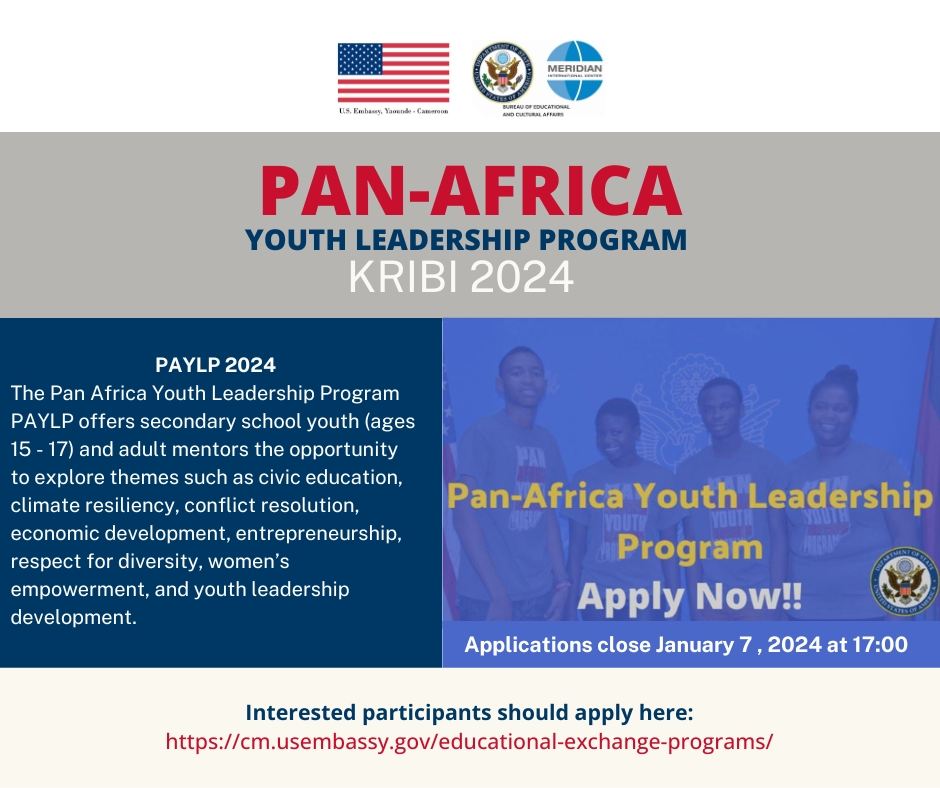 Pan-Africa Youth Leadership Program Kribi 2024