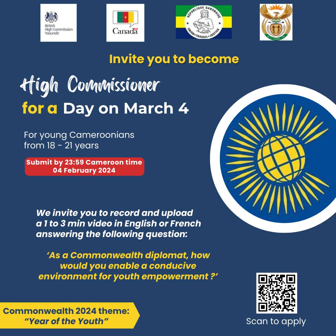 High Commissioner for a Day’ competition