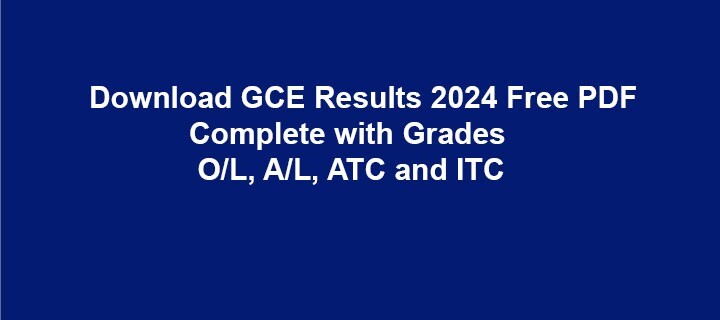 2024 GCE Results