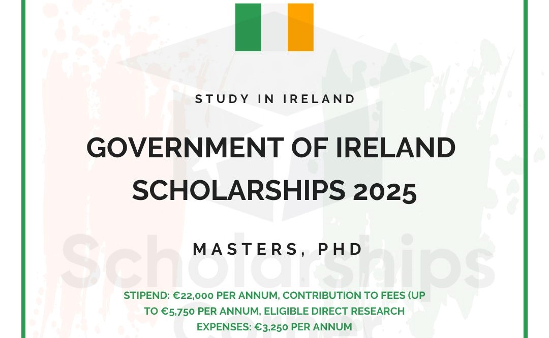 Government of Ireland Postgraduate Scholarship Programme – 2025