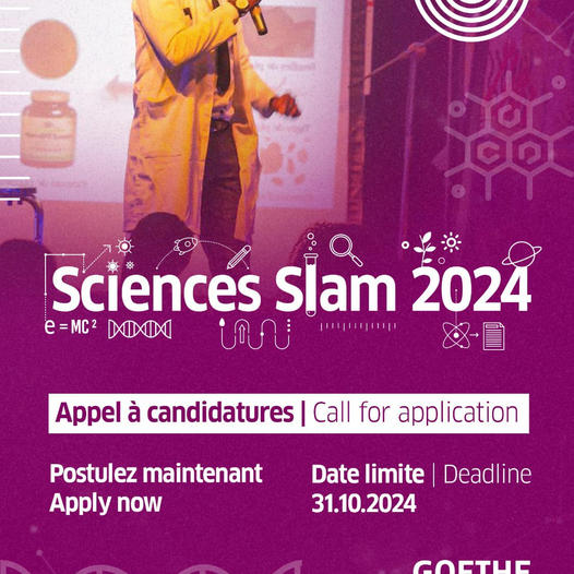 Call for applications: SCIENCE SLAM 2024