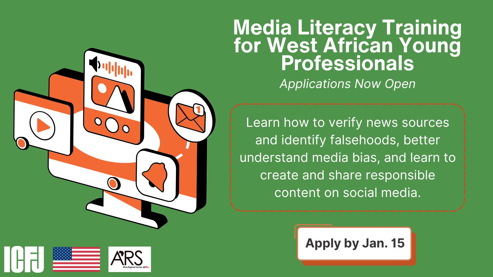 Media Literacy Training for West African Young Professionals